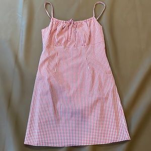 1 State Gingham Mini Spaghetti Straps - size small!